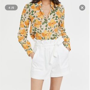 EUC🍍SPLENDID Ryland Paperbag Shorts Size XS